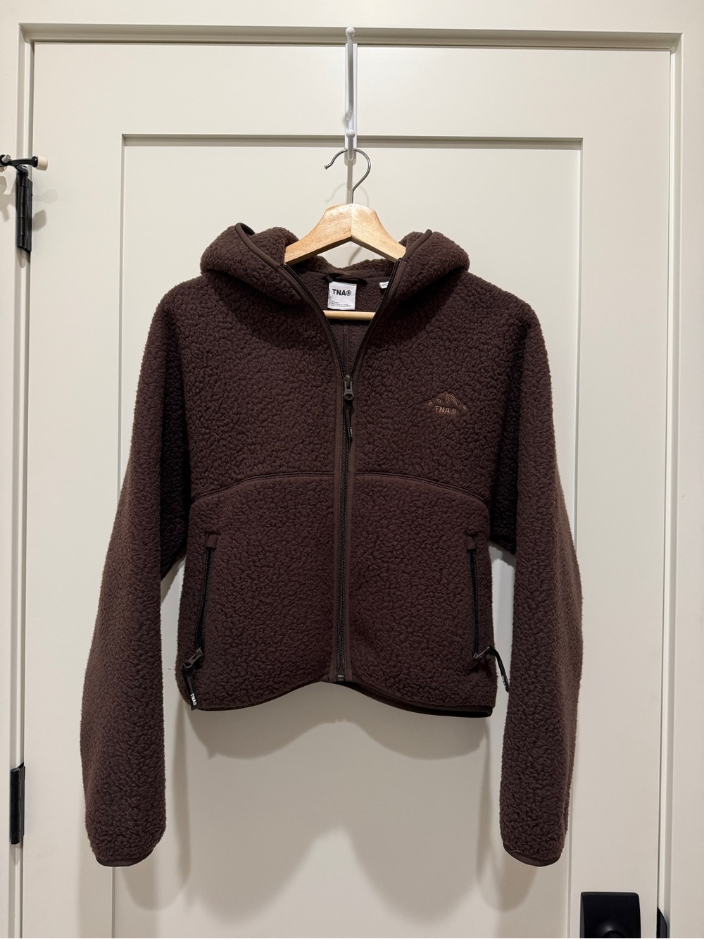 Aritzia Polartec Thermal Pro peak zip hoodie